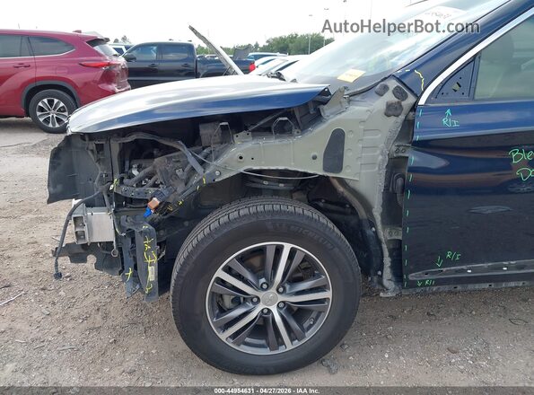 5N1DL0MN4KC534274 2019 INFINITI QX60 Blue Вид спереду