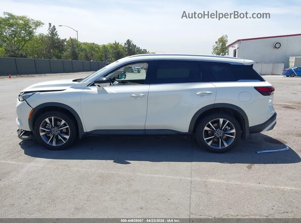 5N1DL1FR4NC330357 2022 INFINITI QX60 White სალონის 360-გრადუსიანი ხედი