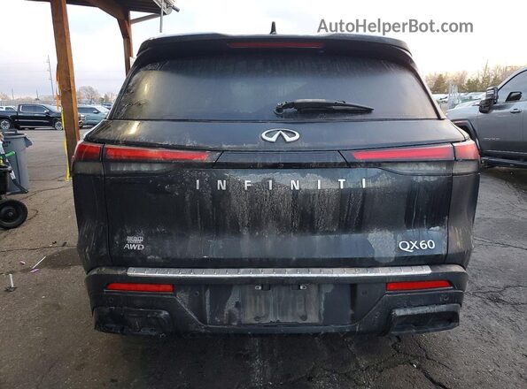5N1DL1FS1PC368831 2023 INFINITI QX60 Black Հետևի տեսք