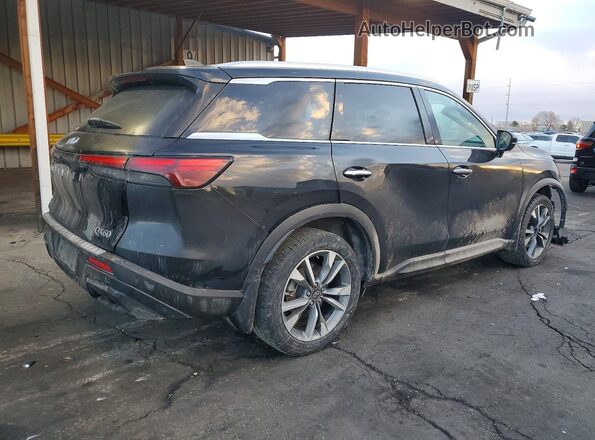 5N1DL1FS1PC368831 2023 INFINITI QX60 Black Հետևի աջ
