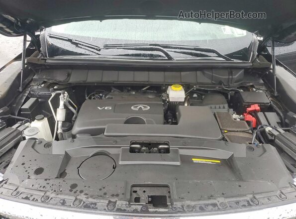 5N1DL1FS4RC354666 2024 INFINITI QX60 Black ძრავის განყოფილების ხედი