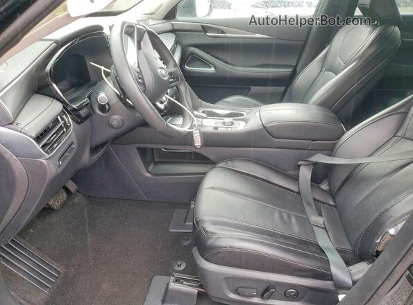 5N1DL1FS4RC354666 2024 INFINITI QX60 Black წინა სალონის ხედი