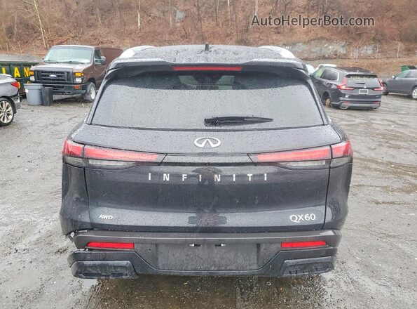 5N1DL1FS4RC354666 2024 INFINITI QX60 Black უკანა ხედი