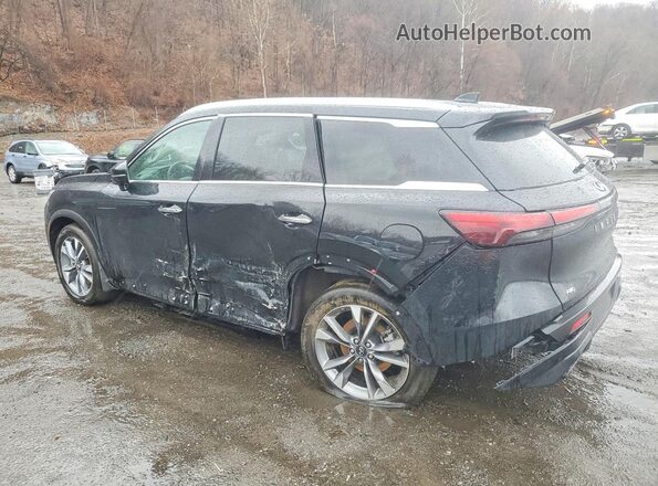 5N1DL1FS4RC354666 2024 INFINITI QX60 Black უკანა მარცხენა