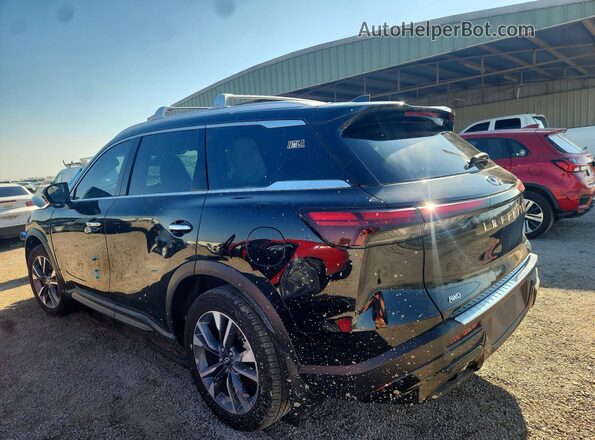 5N1DL1FS5PC357962 2023 INFINITI QX60 Black Задня ліва чверть