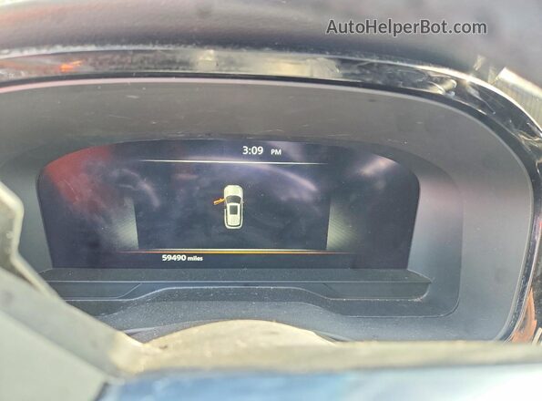 5N1DL1FS5PC357962 2023 INFINITI QX60 Black Вид щитка приладів
