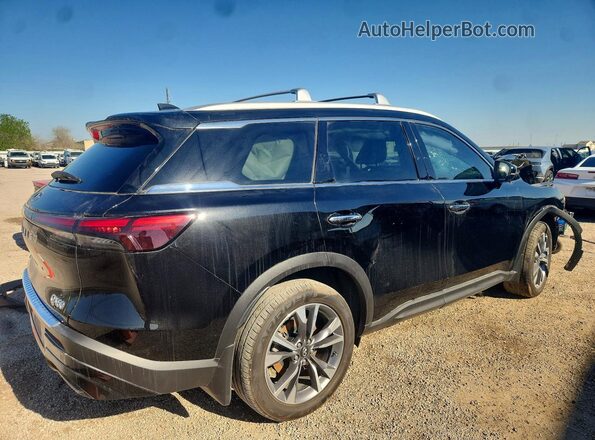 5N1DL1FS5PC357962 2023 INFINITI QX60 Black Задня права чверть