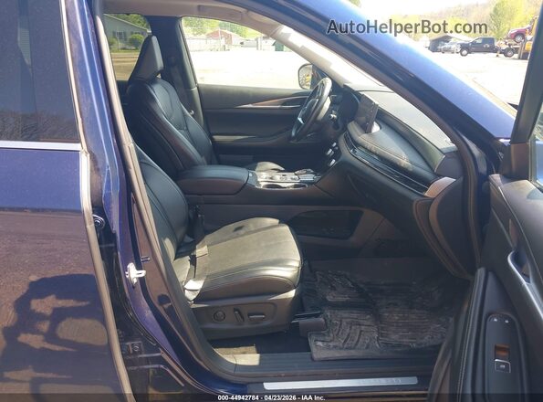 5N1DL1FS5PC358173 2023 INFINITI QX60 Blue Вид салону спереду
