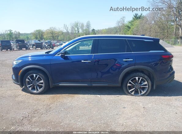 5N1DL1FS5PC358173 2023 INFINITI QX60 Blue 