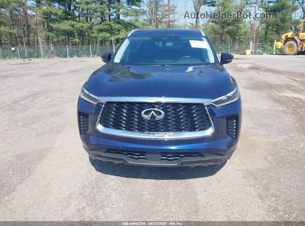 5N1DL1FS5PC358173 2023 INFINITI QX60 Blue Вид задньої частини салону