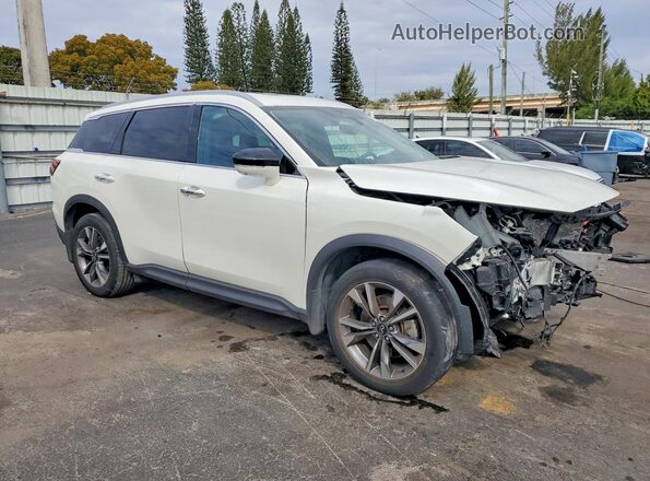 5N1DL1FS7RC352281 2024 INFINITI QX60 White Առջևի աջ
