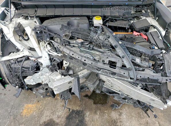 5N1DL1FS7RC352281 2024 INFINITI QX60 White Շարժիչի բաժամունքի տեսք