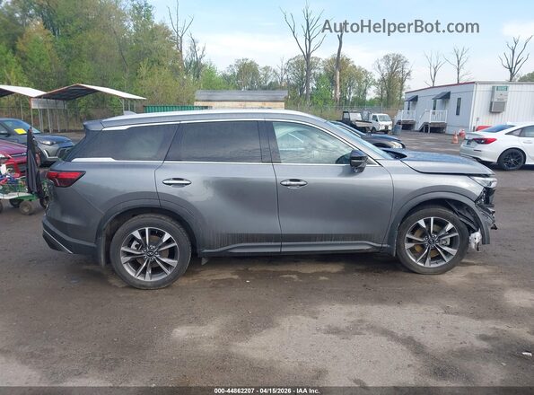 5N1DL1FSXPC331180 2023 INFINITI QX60 Gray უკანა სალონის ხედი