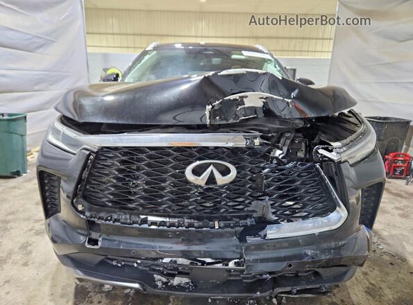 5N1DL1GS0PC366194 2023 INFINITI QX60 Black Front view