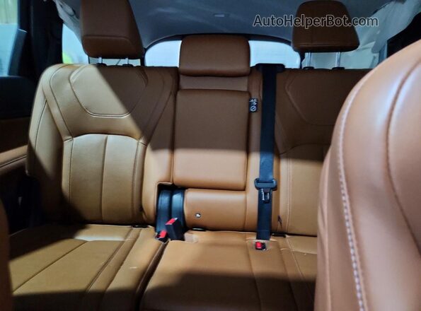 5N1DL1GS0PC366194 2023 INFINITI QX60 Black Rear seats view