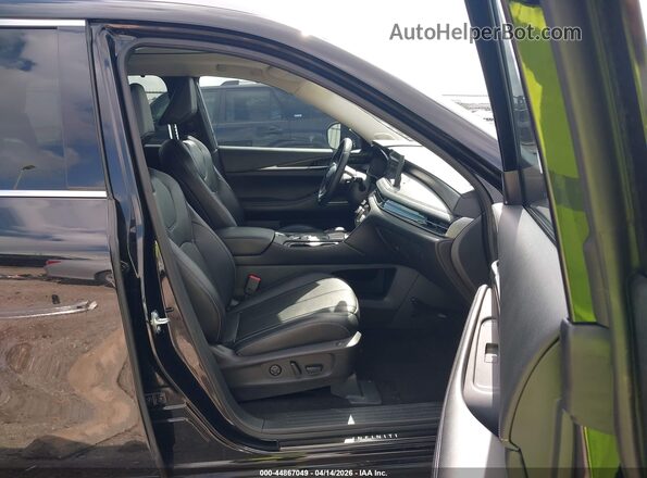 5N1DL1GS1PC371002 2023 INFINITI QX60 Черный Вид салона спереди