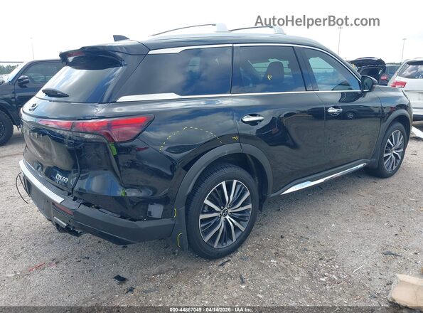 5N1DL1GS1PC371002 2023 INFINITI QX60 Черный Задняя правая четверть