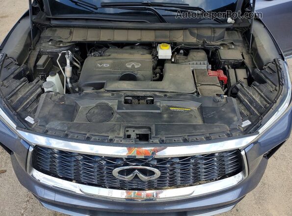 5N1DL1GS3PC349678 2023 INFINITI QX60 Серый Вид подкапотного пространства