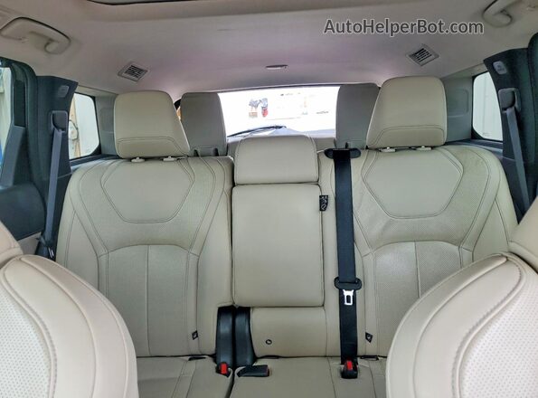 5N1DL1GS3PC349678 2023 INFINITI QX60 Серый Вид задних сидений