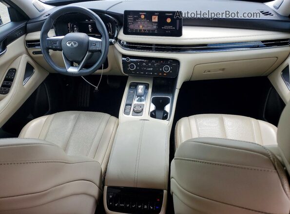 5N1DL1GS3PC349678 2023 INFINITI QX60 Серый Вид панели приборов
