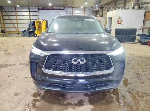 5N1DL1GS9PC357784 2023 INFINITI QX60 Black Front view