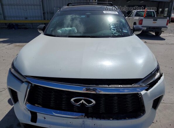 5N1DL1HU0PC368575 2023 INFINITI QX60 White Вид задньої частини салону