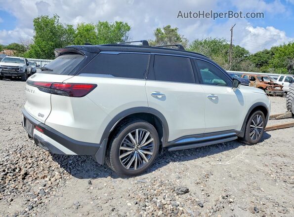 5N1DL1HU0PC368575 2023 INFINITI QX60 White Задня права чверть
