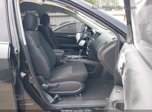 5N1DR2AN8LC623166 2020 NISSAN PATHFINDER Черный Вид салона спереди