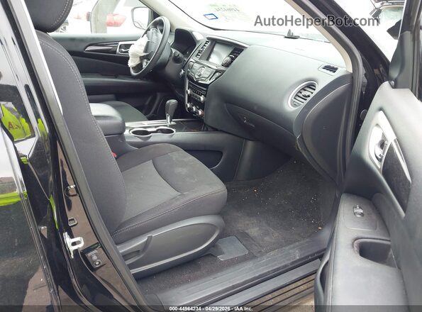 5N1DR2BN3LC604877 2020 NISSAN PATHFINDER Черный Вид салона спереди