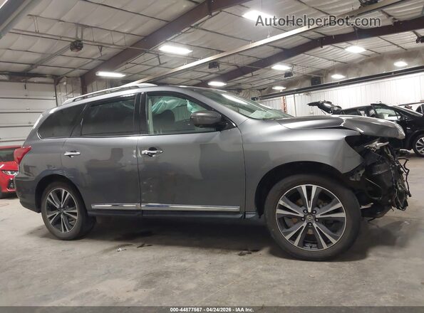 5N1DR2DM5LC610474 2020 NISSAN PATHFINDER Gray Вид задньої частини салону