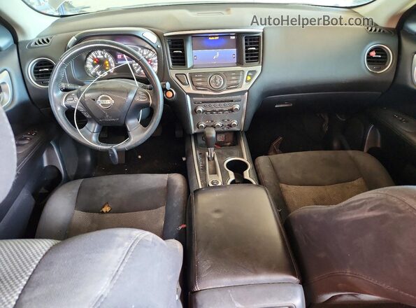 5N1DR2MM0JC625946 2018 NISSAN PATHFINDER Silver Dashboard view