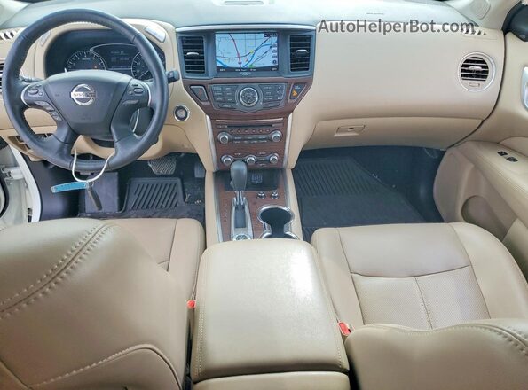 5N1DR2MM0KC638679 2019 NISSAN PATHFINDER White 