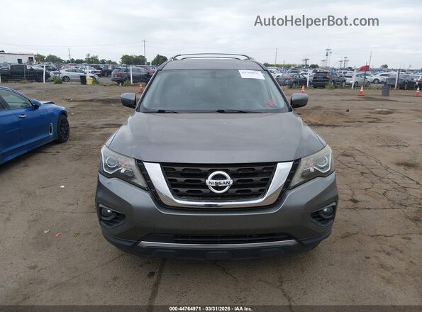 5N1DR2MM1HC606560 2017 NISSAN PATHFINDER Gray ხელსაწყოთა პანელის ხედი