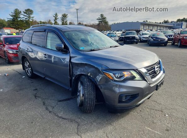 5N1DR2MM1JC661466 2018 NISSAN PATHFINDER Gray Front right