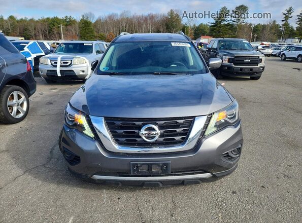5N1DR2MM1JC661466 2018 NISSAN PATHFINDER Gray Front view