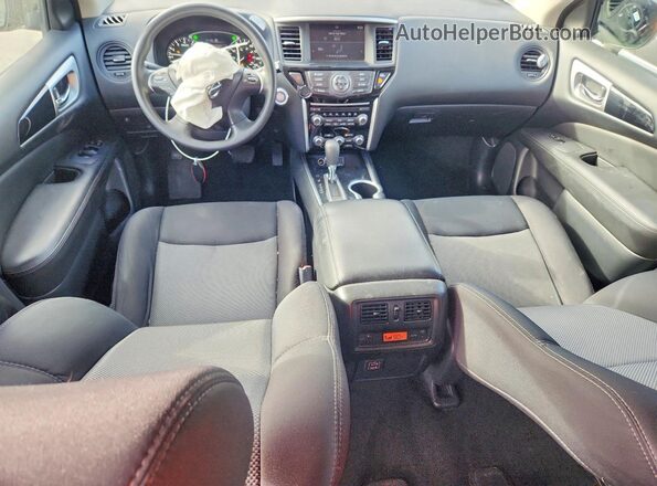 5N1DR2MM1JC661466 2018 NISSAN PATHFINDER Gray Dashboard view