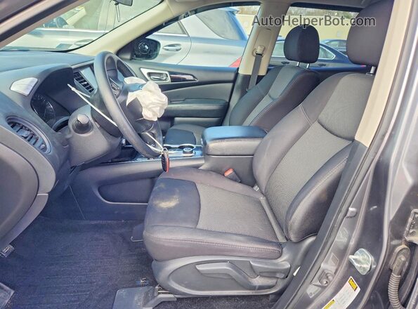 5N1DR2MM1JC661466 2018 NISSAN PATHFINDER Gray Front interior view