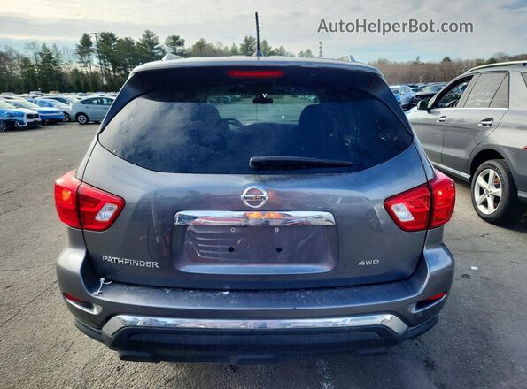 5N1DR2MM1JC661466 2018 NISSAN PATHFINDER Gray Rear view