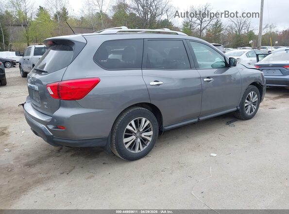 5N1DR2MM1JC674489 2018 NISSAN PATHFINDER Gray Trasero derecho