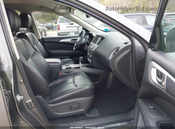 5N1DR2MM1JC674489 2018 NISSAN PATHFINDER Gray Vista interior delantera