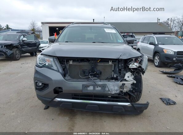 5N1DR2MM1JC674489 2018 NISSAN PATHFINDER Gray Vista interior trasera