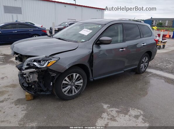 5N1DR2MM2JC636768 2018 NISSAN PATHFINDER Silver Front left