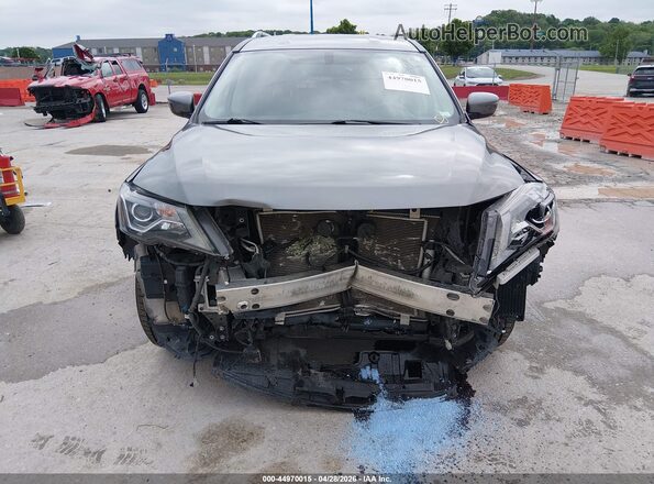 5N1DR2MM2JC636768 2018 NISSAN PATHFINDER Silver Front view