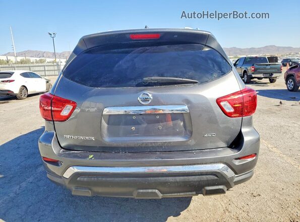 5N1DR2MM2JC662450 2018 NISSAN PATHFINDER Gray Rear view