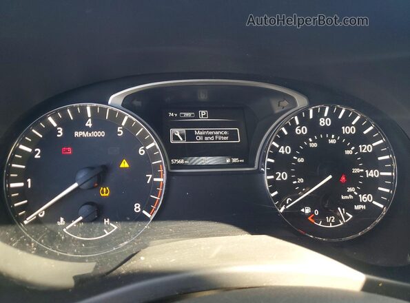 5N1DR2MM2JC662450 2018 NISSAN PATHFINDER Gray Instrument cluster view