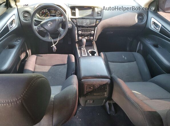 5N1DR2MM2JC662450 2018 NISSAN PATHFINDER Gray Dashboard view