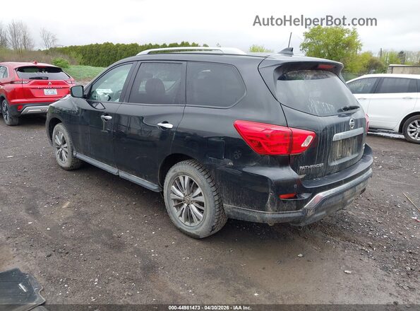 5N1DR2MM2KC617672 2019 NISSAN PATHFINDER Black Rear left