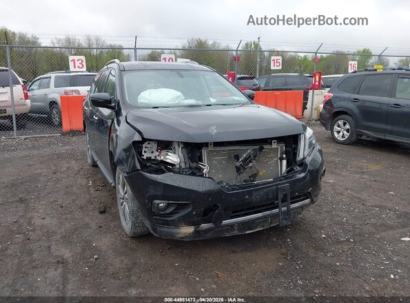 5N1DR2MM2KC617672 2019 NISSAN PATHFINDER Black Front view