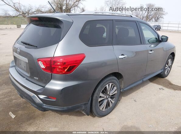 5N1DR2MM3HC655601 2017 NISSAN PATHFINDER Gray Tył prawy