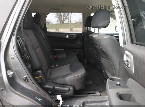5N1DR2MM3HC655601 2017 NISSAN PATHFINDER Gray Widok naklejki z numerem VIN